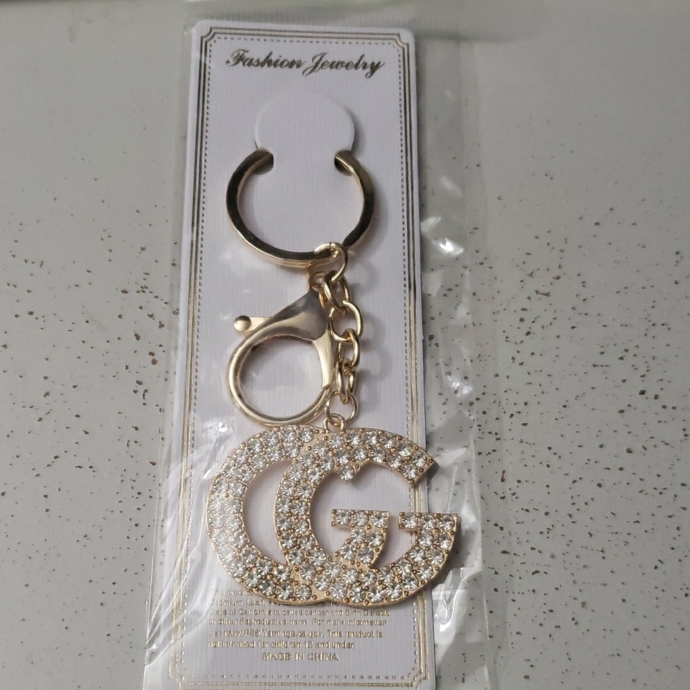 Gold Fashion Jewelry Keychain